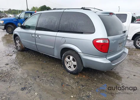 2006 Dodge Grand Caravan Sxt из США, поврежденный, VIN 2D4GP44L96R789238